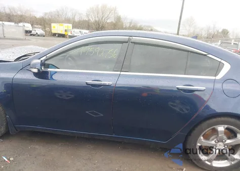 2009 Acura Tl 3.7 z USA, uszkodzony, nr VIN 19UUA96599A001839